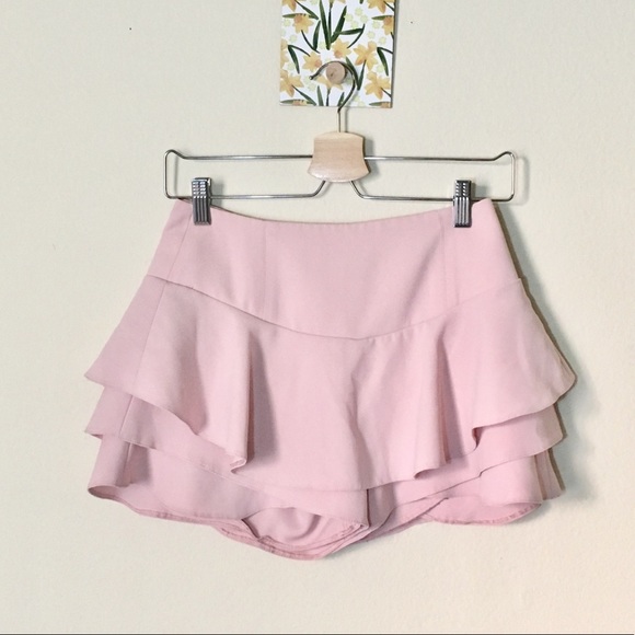 Zara | Shorts | Zara Layered Ruffle 